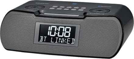 AM/FM Stereo Digitale Tuner met Bluetooth, USB-Oplader, AUX-ingang en Radiowecker
