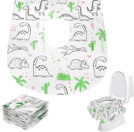 20x Extra Grote Toiletzitting Beschermhoes 64x60cm - Waterdicht & Antislip