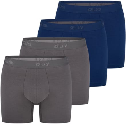 sloggi Heren lang short / pant 4 pack SLG Base
