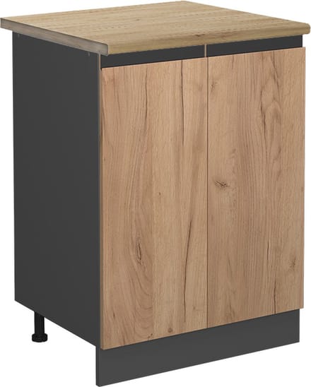 Vicco R-Line Keukenonderkast – 60 cm, WB Eik Krachtige eik goud