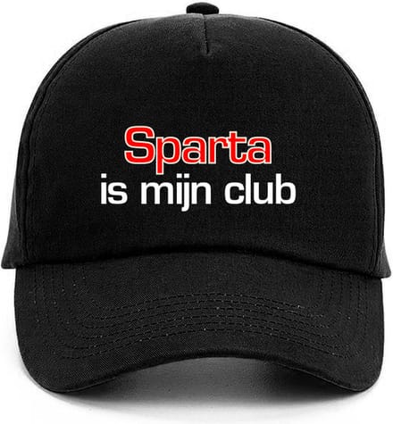 Pet met tekst: Sparta is mijn club