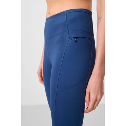 Hoog-Taille Skinny Leggings Met Zak