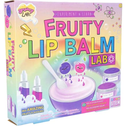 Groovy Labz Experiment & Learn Fruity Lip Balm Lab