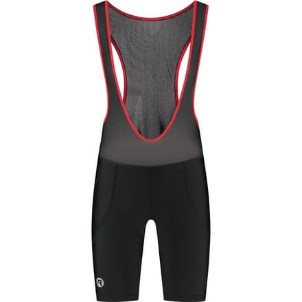Rogelli Core Heren Korte Fietsbroek - Zeem - Bretels - Zwart/Rood