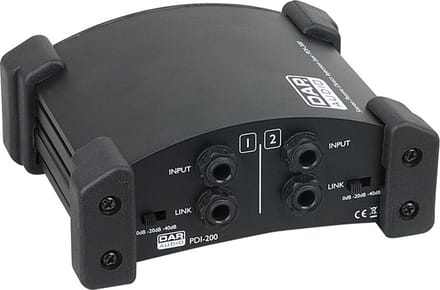 Stereo Passieve DI Box DAP PDI-200
