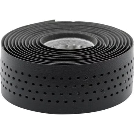 Guidoline stuurlint Velox Performance Line ø2.5x30mm 1.90m geperforeerd - mat zwart