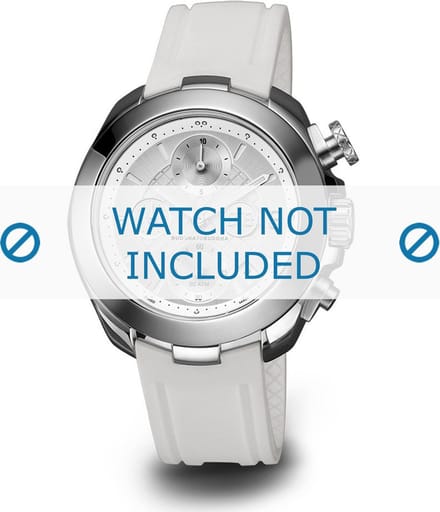 Buddha to Buddha horlogeband 39mm / BTB.F.R.CH.05 Rubber Wit 18mm
