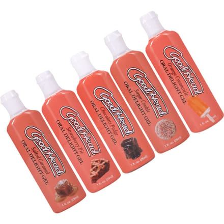 Doc Johnson - Oral Delight Gel - Desserts - 5 Pack - 1 fl oz / 29 ml