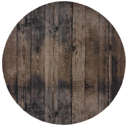 MD Entree - Vloerkleed - Universal - Wood Brown - 100 cm Ø