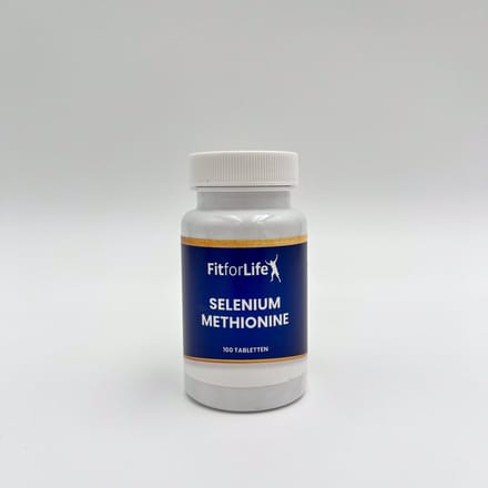 Fit for Life Selenium methionine - Geschikt voor vegetariërs en veganisten - 100 tabletten