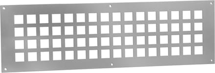 ALU ventilatieplaat 500x150mm