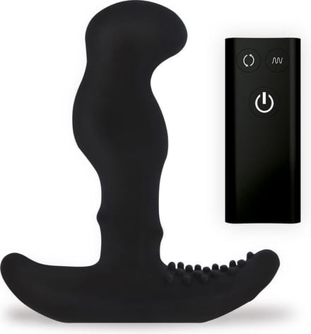 Nexus - G-Stroker - Vibrerende Buttplug Massager Met Stroker Beads - Zwart