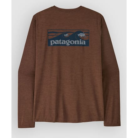 Patagonia Cap Cool Daily - Boardshort Logo Longsleeve bruin