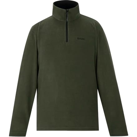 Regatta Thompson Fleece Sweatshirt Met Rits, Groen