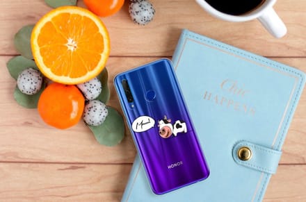 Honor 20 Lite Telefoonhoesje met Naam Cheeky Cow