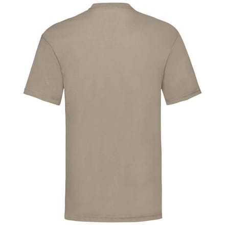 Fruit of the Loom Heren Valueweight T-Shirt (Khaki)