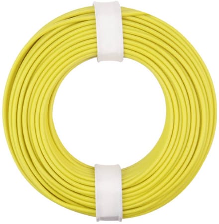 Donau Elektronik 175-013 Draad LiY 1 x 0.75 mm² + 0.75 mm² Geel 1 stuk(s)