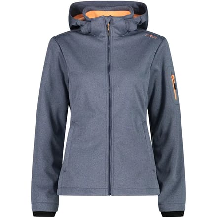 Vrouwelijke waterdichte jas met capuchon CMP