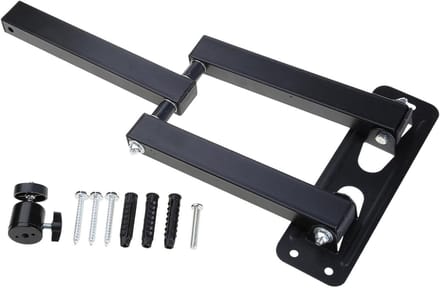 Projector Muurbeugel - Projector Ophangbeugel - Thuisbioscoop Inrichten - Opvouwbaar Ontwerp - 40cm Drie Armen - Wit