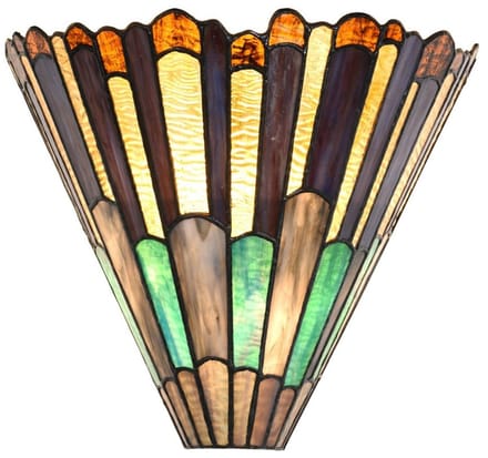 Tiffany Wandlamp Styled flower - Art Deco Trade