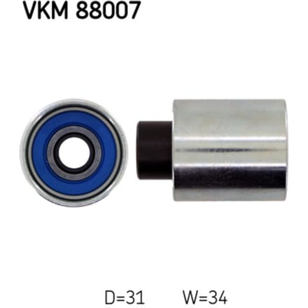 Geleiderol, distributieriem SKF VKM 88007