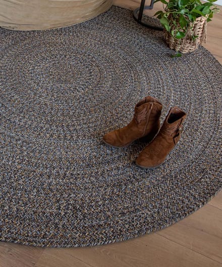 Rond vloerkleed katoen - Joy multi 250