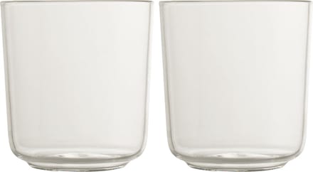 Gusta Fika - Waterglas - Waterglazen - ø8,6cm - set 2 stuks