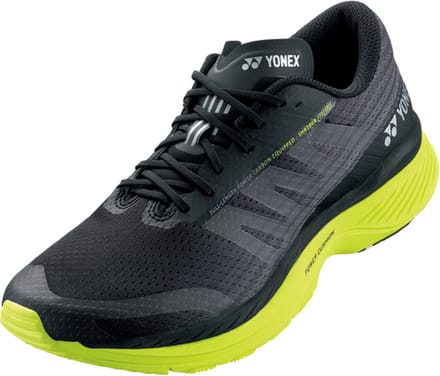 Yonex Saferun 100XM hardloopschoen - zwart/geel - maat 41