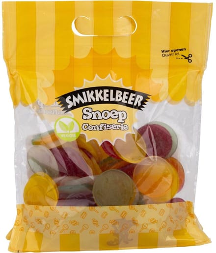 Smikkelbeer Grote XL Zak Winegums Smiley Snoep 1 KILO