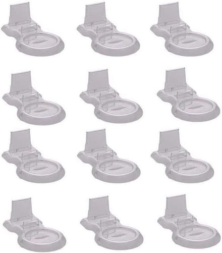 Tea Cup & Saucer Stands, Acrylic, Clear, Boxes