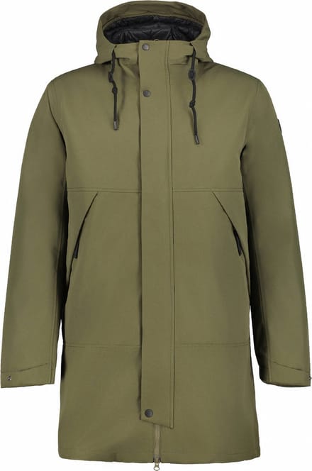 ICEPEAK AIKAS Heren Outdoorjas - Groen - Maat 50