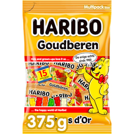 Goudberen Uitdeelzakjes