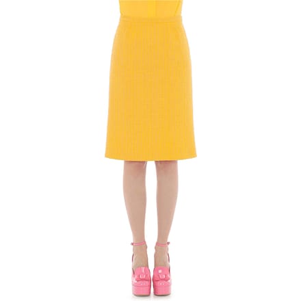 Moschino Skirt Yellow Größe: 42 | Midiröcke Outlet | Damen | Gelb