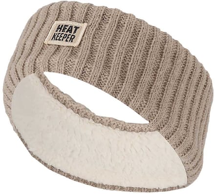 Heatkeeper hoofdband - beige gemeleerd - one size