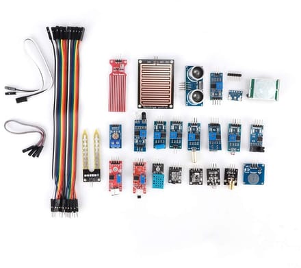 Dailygoody - Sensor Module Kit - 22 in 1 Starterset - Voor Raspberry Pi - Elektronische Componenten - Ideaal voor Beginners - Leer en Experimenteer