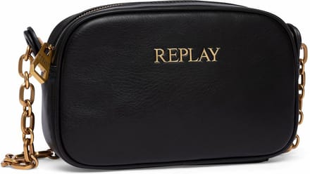 REPLAY Schoudertas Crossbody Bag Black Zwart