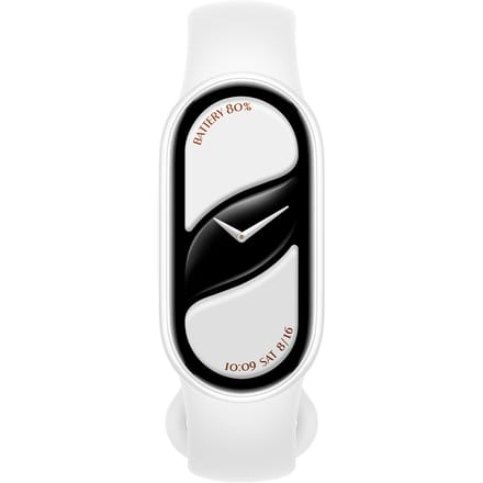 Xiaomi Smart Band 10 Ceramic Edition activity tracker with strap - pearl white