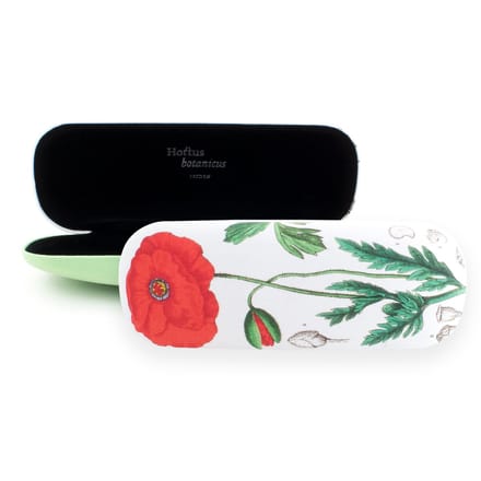 Lanzfeld - Brillenkoker - Klaproos - Hortus Botanicus - Hard Case - Microfiber