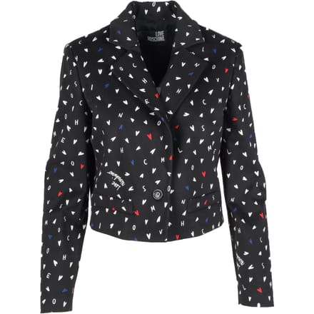 Cropped Hartenprint Blazer