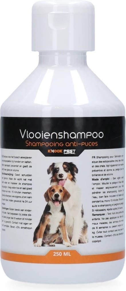 Knock Pest Control verzorgingsshampoo Hond & Kat 250 ml - Dierenverzorging