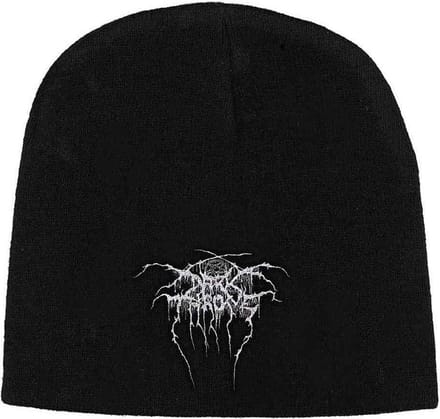 Darkthrone Logo Beanie Muts Zwart - Officiële Merchandise