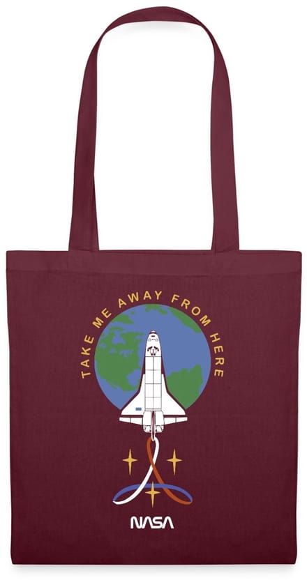 NASA Take Me Away From Here Tas Van Stof Schoudertas