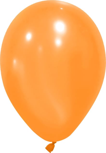 GLOBOLANDIA - 100 oranje ballonnen van 27 cm