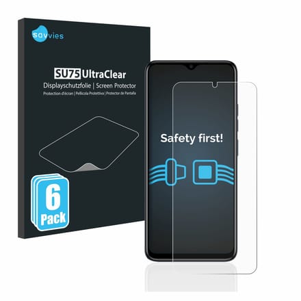 Savvies - Screenprotector voor Tecno Spark Go 2023 - Folie Beschermfolie transparant 6 Stuks