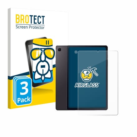 Screenprotector 3 Stuks voor Samsung Galaxy Tab S6 Lite 2020 (Voor+Camera) Beschermglas transparant