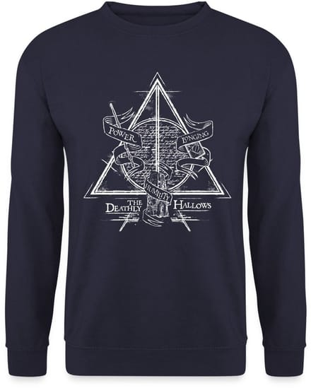 Harry Potter Deathly Hallows Sweater Heren