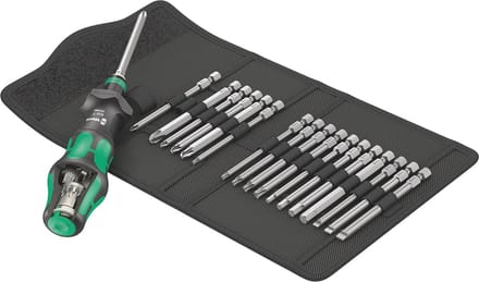 19-delige Schroevendraaierset met Turbo-Functie – Compact en Efficiënt