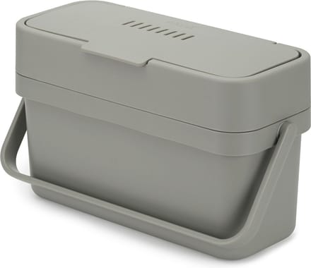 Joseph Joseph Duo Opal - Composteer Emmertje Easy Fill - Glas - Grijs