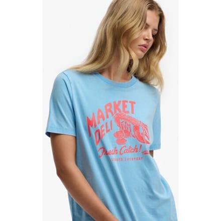 Superdry - Roadside Trade Relaxed T-shirt - Dames - T-shirts