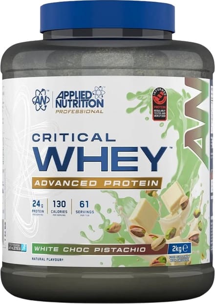 Applied Nutrition Critical Whey (2000g) White Chocolate Pistachio - Eiwitten - Wei-eiwit Mix